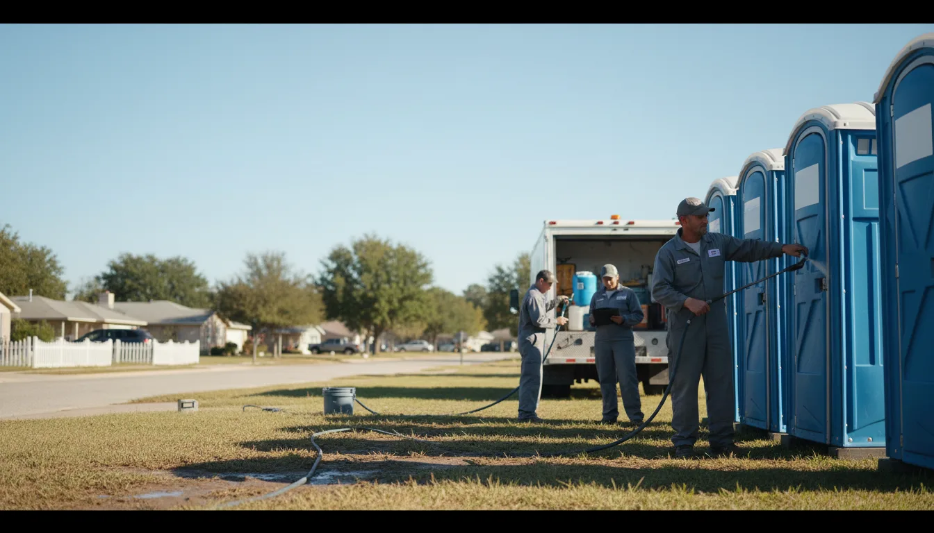 Long-Term Portable Toilet Rental in Branch, AR near me